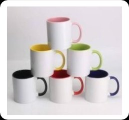 3 Tone Normal Handle Mug