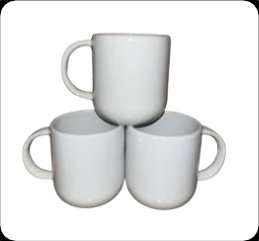 6oz White Capsule Mug