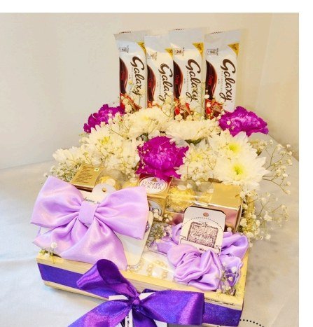 Chocolate Gift Box - Lilac