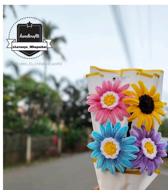 Handmade Gerbera Bouquet