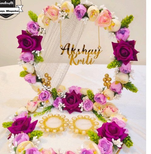 Floral Ring Platter - Hoop