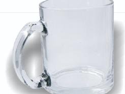Glass Coffee Mug – Clear