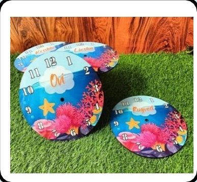 MDF Photo Clock