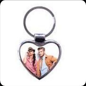 Metal Keychain – Heart