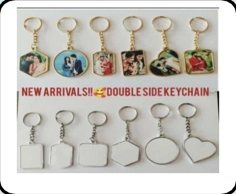 Metal Keychain – New Shapes