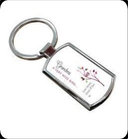 Metal Keychain – Rectangle