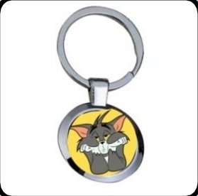Metal Keychain – Round