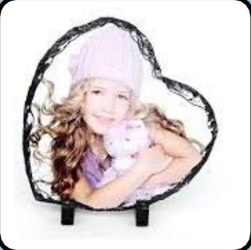 Custom printed Photo Rock – SH-60 (Heart) — Xeflux Margao Goa