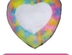 Custom printed Rainbow Fur Cushion — Xeflux Margao Goa