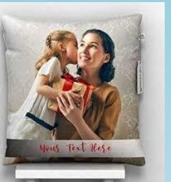 Custom printed Satin Cushion Cover 12x12 — Xeflux Margao Goa