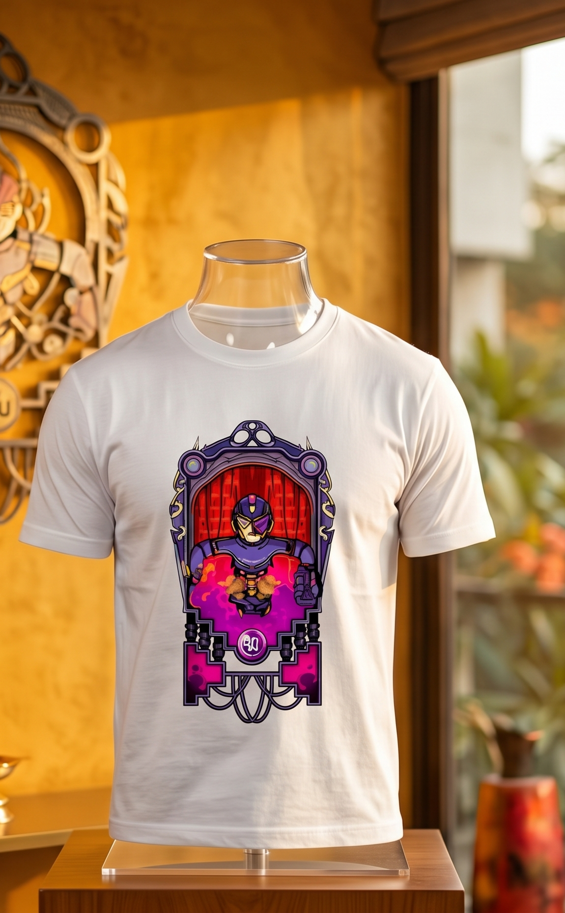 Xeflux custom printed Polyester Round-neck T-Shirt – Custom Printed Everyday Tee