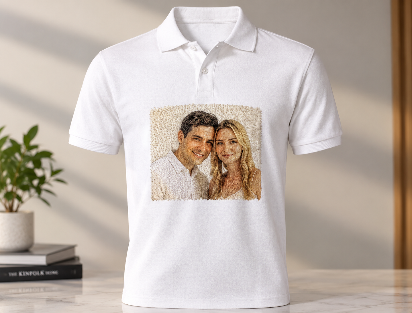 Xeflux custom printed Polyester Collar T-Shirt – Custom Printed Polo-Style Tee